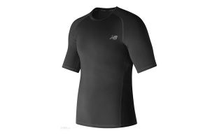 New Balance T SHIRT CHALLENGE SS NERO