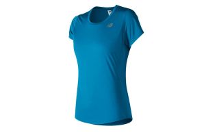 NEW BALANCE CAMISETA ACCELERATE AZUL MUJER