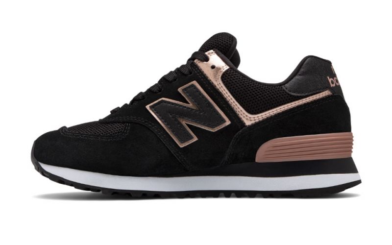 New Balance 574 black pink woman - For urban adventures حذاء فلايكنت New Balance 574 black pink woman - For urban adventures حذاء فلايكنت