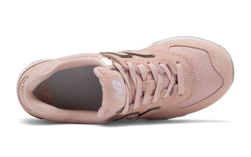 código Imperio sobresalir New Balance 574 rosa mujer - Confort y comodidad