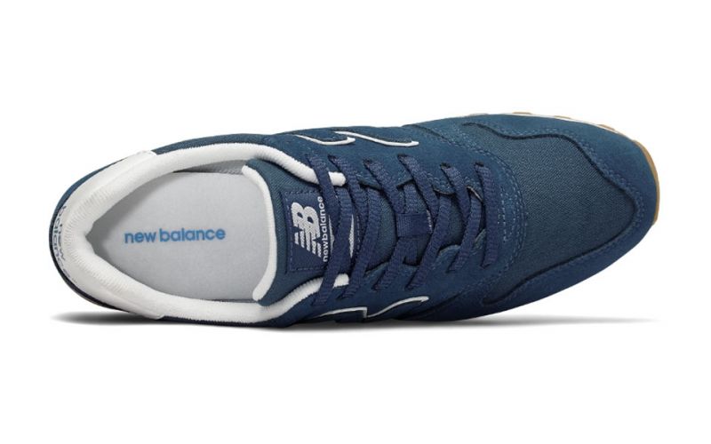 Deformación Poder colateral New Balance 373 Azul Blanco - Bonito diseño