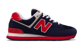 NEW BALANCE 574 AZUL ROJO ML574MUA