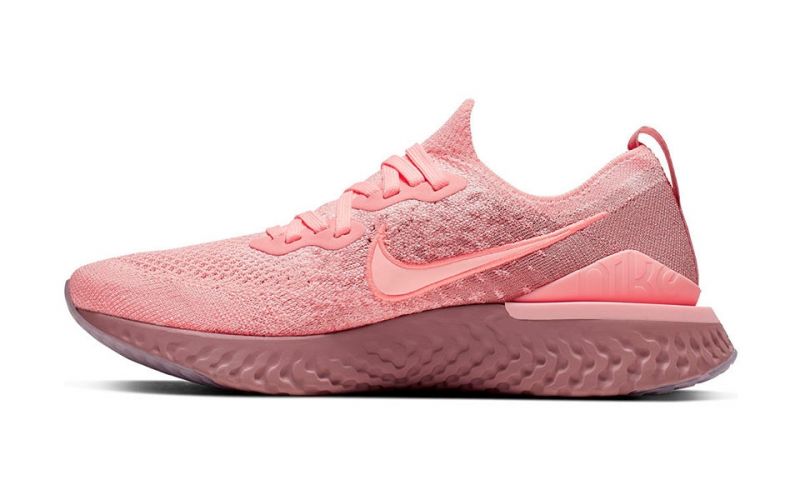 Epic React Flyknit 2 rosa mujer - Ligero y cómodo