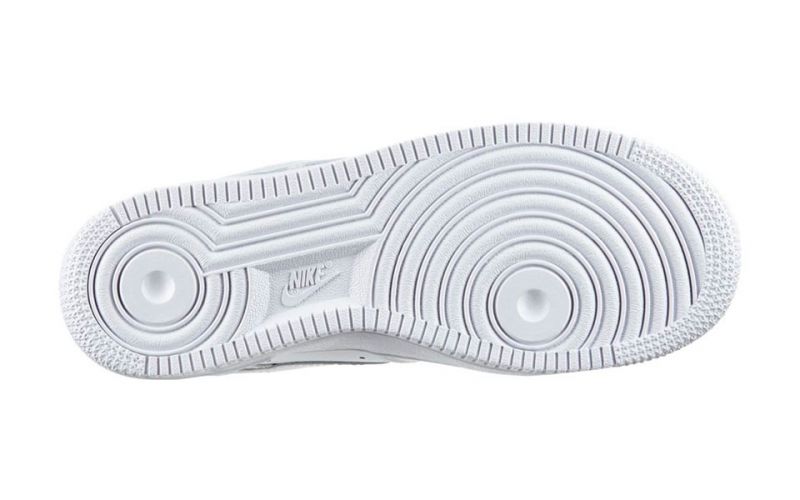 Nike Air Force 1 07 bianco donna - Suola di gomma