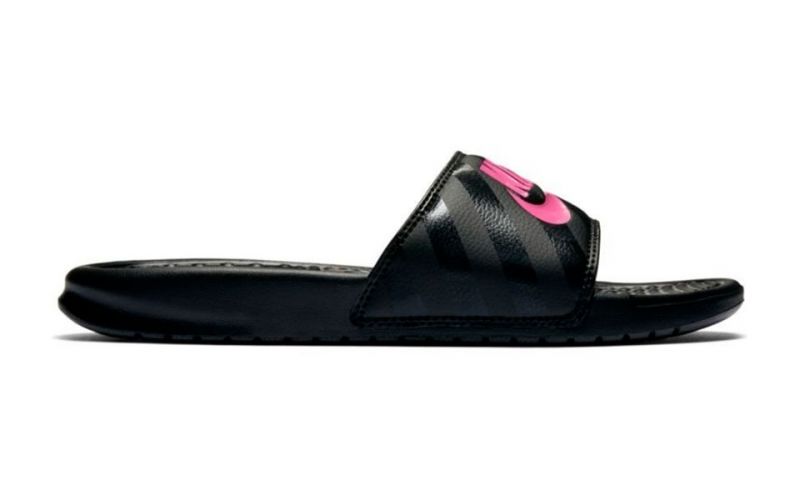 chanclas nike rosas mujer