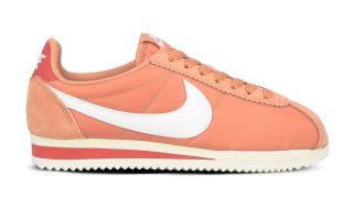 NIKE CLASSIC CORTEZ NYLON ROSA BLANCO MUJER 749864 611