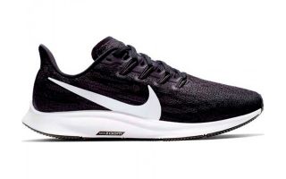 NIKE AIR ZOOM PEGASUS 36 NEGRO BLANCO MUJER AQ2210 004