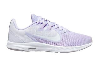 NIKE DOWNSHIFTER 9 MUJER LILA BLANCO AQ7486 500