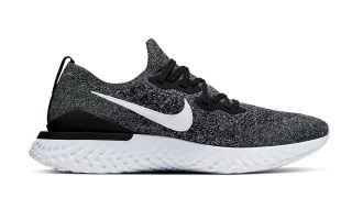 Nike Epic React Flyknit 2 Negro Blanco - Zapatillas de correr