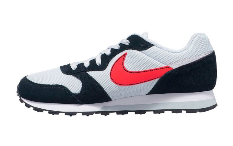 Nike MD Runner 2 Negro Rojo - Diseño y estilo