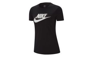 NIKE T-SHIRT SS ESSENTIAL ICON FUTURA BLACK WOMEN