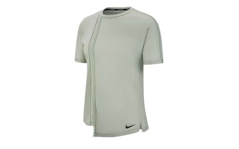 Nike Camiseta Ss Rebel Gris Mujer - Farbe: Eu MGröße: DAMEN- Erzeugniscode: 193146802796