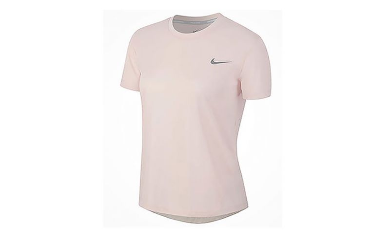 Nike Camiseta Miler Top Ss Rosa Mujer - Farbe: Eu SGröße: DAMEN- Erzeugniscode: 193146605991