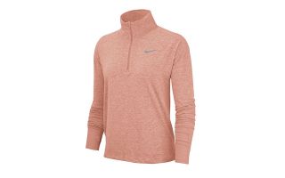 NIKE SUDADERA ELEMENT ROSA MUJER