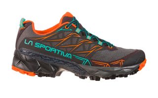 LA SPORTIVA AKYRA NEGRO AGUAMARINA NARANJA MUJER 36E999615