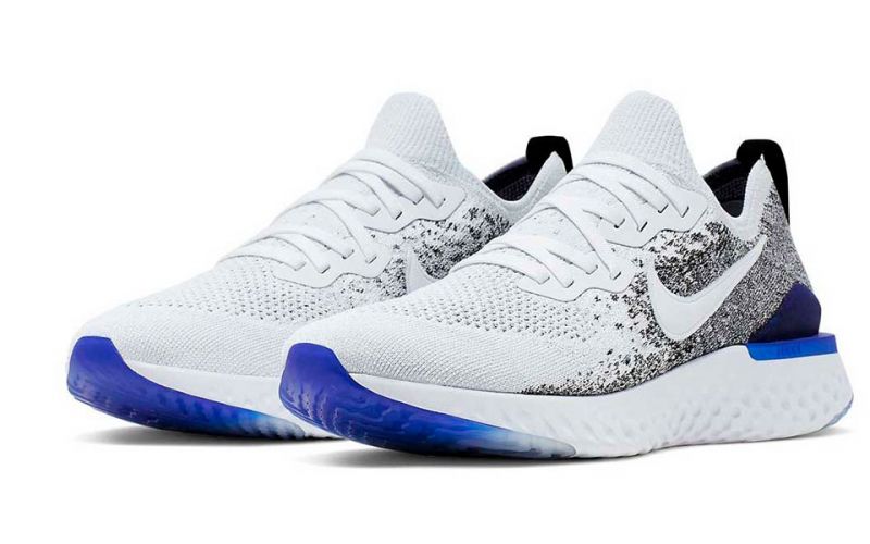 nike epic react flyknit blancas hombre