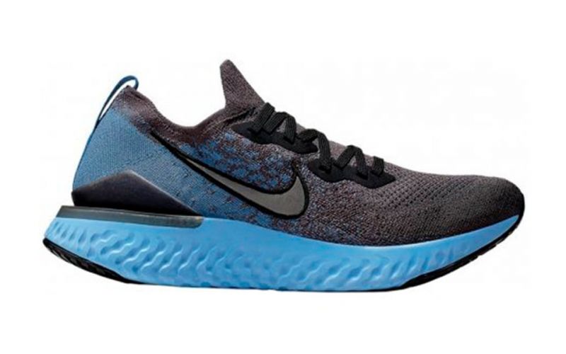 nike epic react flyknit azul