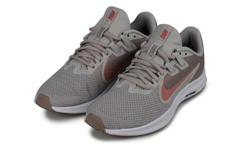 Nike Downshifter 9 gris mujer - Amortiguación y tracción