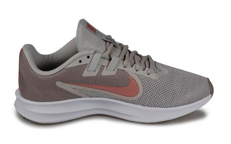 Nike Downshifter 9 gris - Amortiguación y tracción