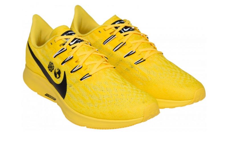 Nike Air Zoom Pegasus amarillo negro - Tracción duradera