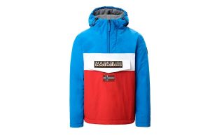 NAPAPIJRI RAINFOREST BLOCK ROT BLAU WEISS
