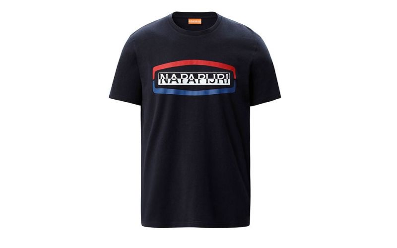 Napapijri Camiseta Soggy Ss Azul Marino - Farbe: Eu SGröße: HERREN- Erzeugniscode: 5400852726465