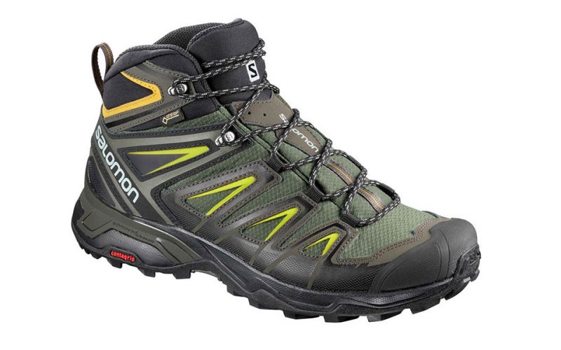 Salomon X Ultra 3 Wide Mid Gtx Negro Amarillo L40129500 - Farbe: Eu 42 2/3Größe: HERREN- Erzeugniscode: 889645584416