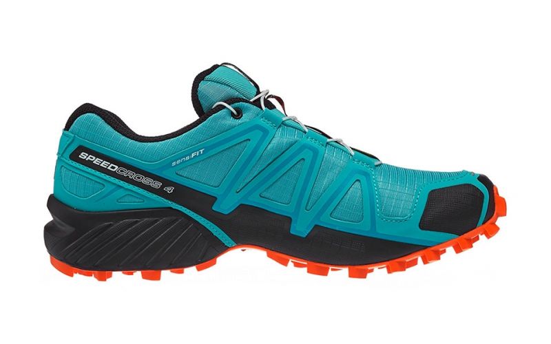 Salomon Speedcross 4 Blau Orange Damen L40786600 - Farbe: Eu 38Größe: DAMEN- Erzeugniscode: 193128063672