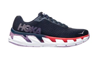 Hoka ELEVON NEGRO LILA ROJO MUJER 1019268BILV