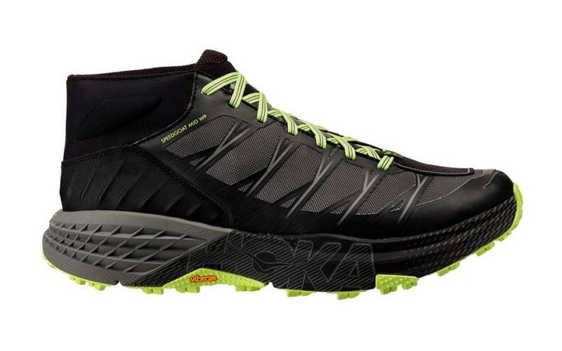 Hoka Speedgoat Mid Wp Negro Amarillo Flúor 1093760Bslg - Farbe: Eu 44 2/3Größe: HERREN- Erzeugniscode: 191142679749