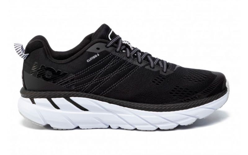 Hoka One One Clifton 6 black white - Comfortable