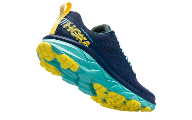 Hoka Challenger Atr 5 azul marino mujer Soporte y sujeci n