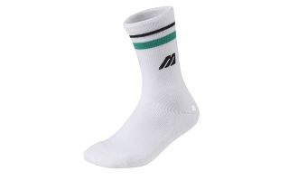 MIZUNO CALCETN DRY LITE RACER LOW BLANCO VERDE