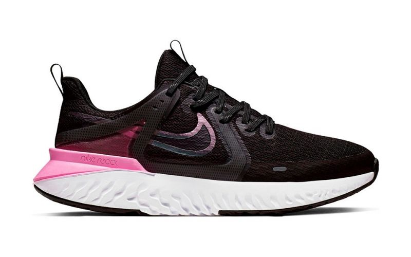 Nike Legend React 2 Negro Rosa Mujer - y ligera