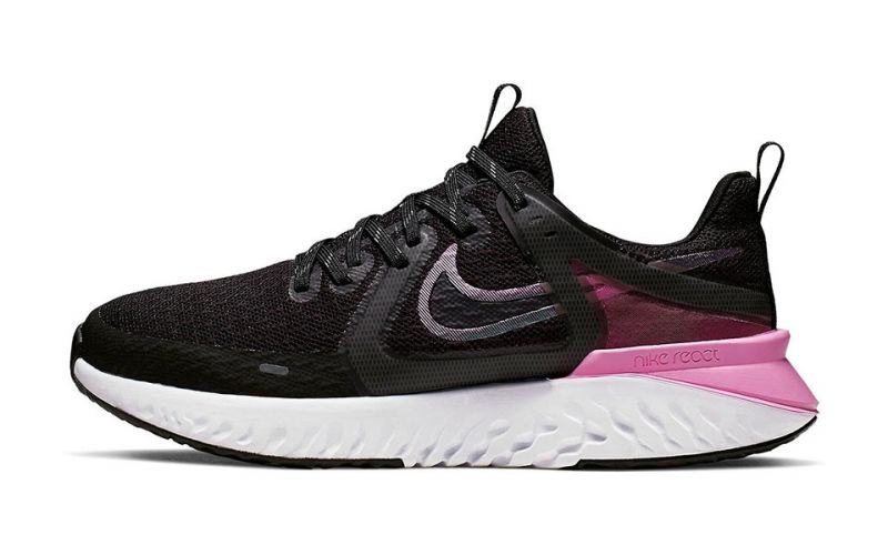 Nike Legend React 2 Negro Rosa Mujer - y ligera