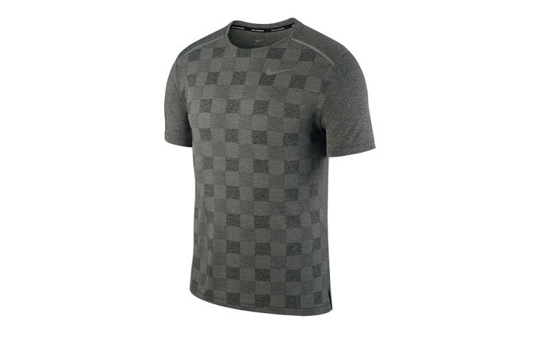 Nike Camiseta Df Miler Top Ss Jac Negro - Farbe: Eu LGröße: HERREN- Erzeugniscode: 193146069670