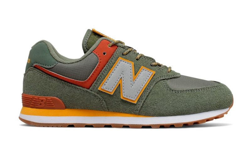 New Balance Classic 574 Verde Pistache Junior Gc574Pad - Farbe: Eu 38Größe: HERREN- Erzeugniscode: 193362122456