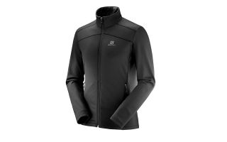 SALOMON CHAQUETA DISCOVERY LT FZ NEGRO