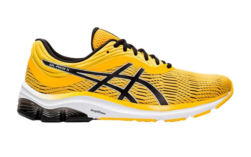 Bosque Facilitar arrastrar Asics Gel pulse 11 Amarillo Negro - Suela ortholite