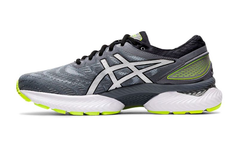 Asics Gel-Nimbus 22 Lite-Show Gris Blanco Zapatillas de correr