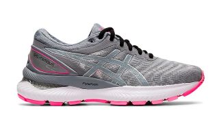 ASICS GEL-NIMBUS 22 LITE-SHOW GRIS ROSA MUJER 1012A585-020