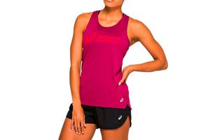CAMISETA SIN MANGAS SILVER GRAPHIC FUCSIA MUJER