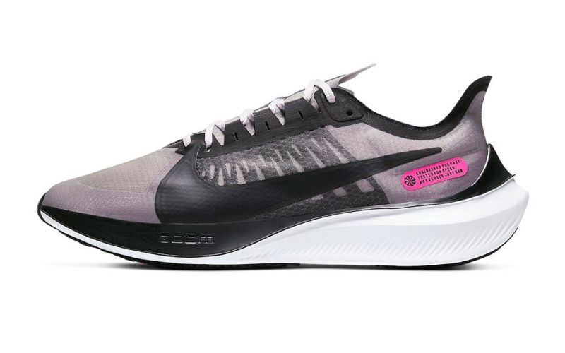 Diligencia Transformador Moderador Nike Zoom Gravity negro gris - Amortiguación ligera