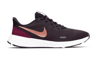 NIKE REVOLUTION 5 MARRON ROJO MUJER BQ3207 003