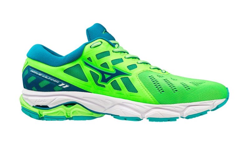 Mizuno Wave Ultima 11 Green Blue - Comfort and stability
