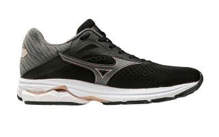 Mizuno WAVE RIDER 23 NOIR BLANC FEMME J1GD1903 51