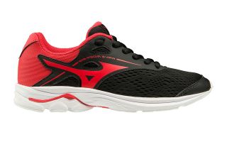 Mizuno WAVE RIDER 23 NEGRO ROJO NIO K1GC1933 60