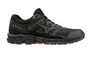 MIZUNO WAVE DAICHI 5 GTX NEGRO GRIS MUJER J1GK2056 36