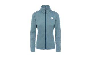 The North Face SUDADERA QUEST FULL ZIP AZUL BLANCO
