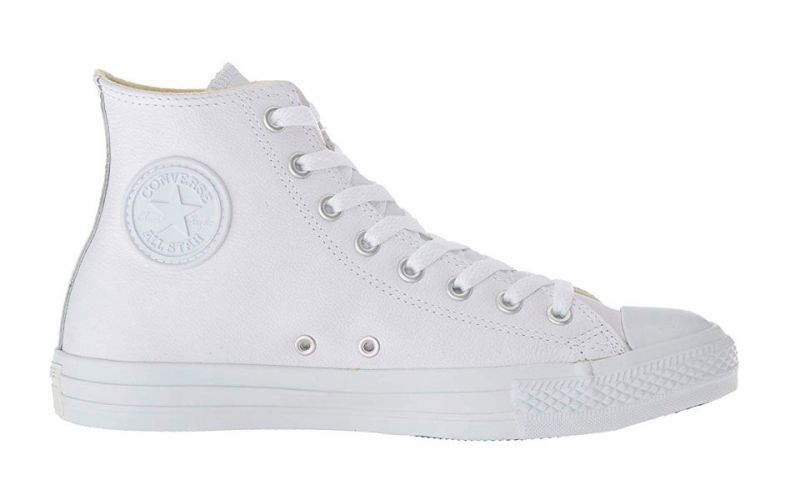 converse leather bianche 500